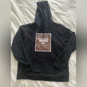 Vans cheetah print hoodie